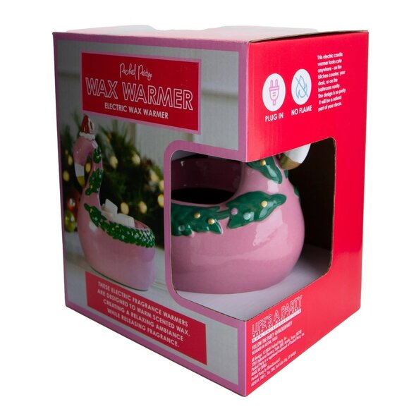 Packed Party Pink Flamingo Holiday Wax Warmer Electric New In Box - Picture 4 of 7